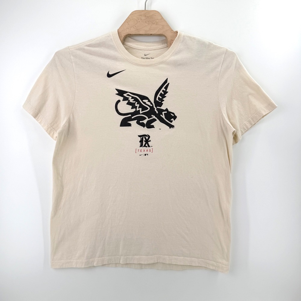Nike Texas Rangers City Connect Peagle XL Cotton Cream Baseball Fan Streetwear